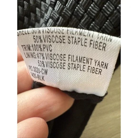 NWOT The Sak Shoulder Bag Small Interwoven Braided Straps Silver Metal Accents - Picture 15 of 15